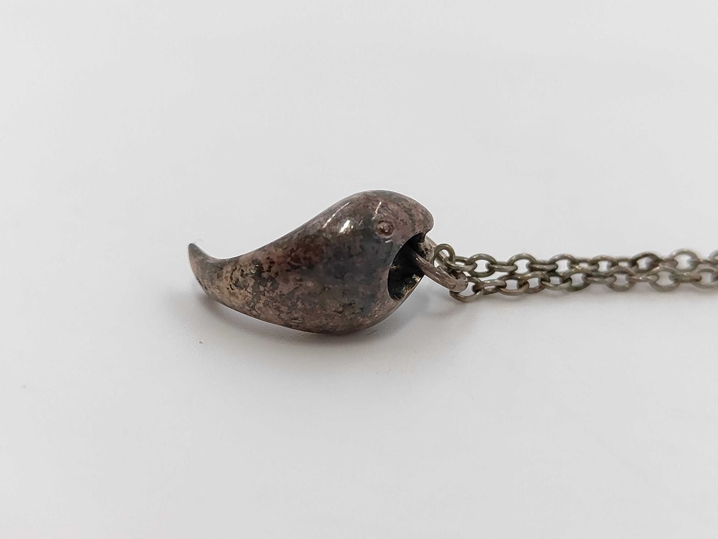 Georg Jensen GEORG JENSEN Whale Necklace 925 Necklace