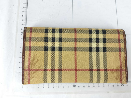 BURBERRY Nova Check Long Wallet