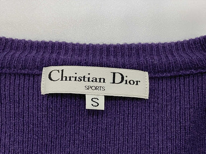 Dior CD logo knit top, size S