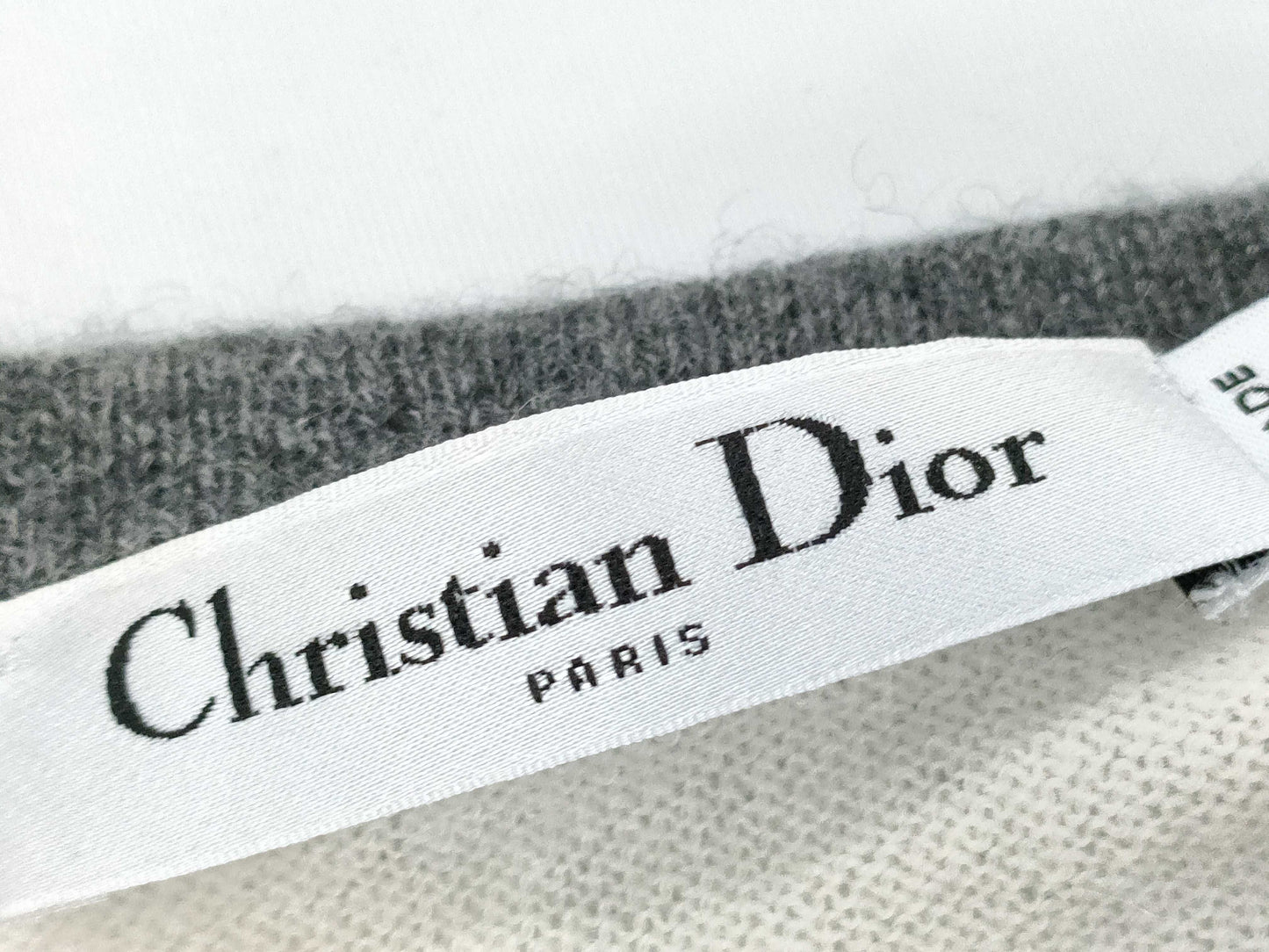 Dior Cashmere Knit Top, Size 36