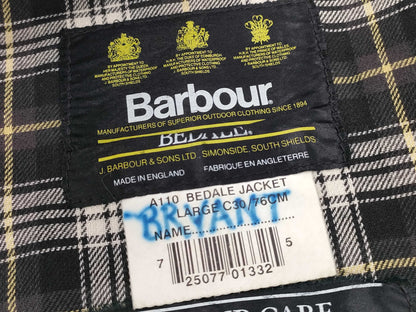 Barbour Oiled Jacket Size 76CM Jacket