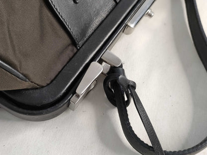 PRADA Nylon Prada PRADA Clasp Nylon Handbag Handbag