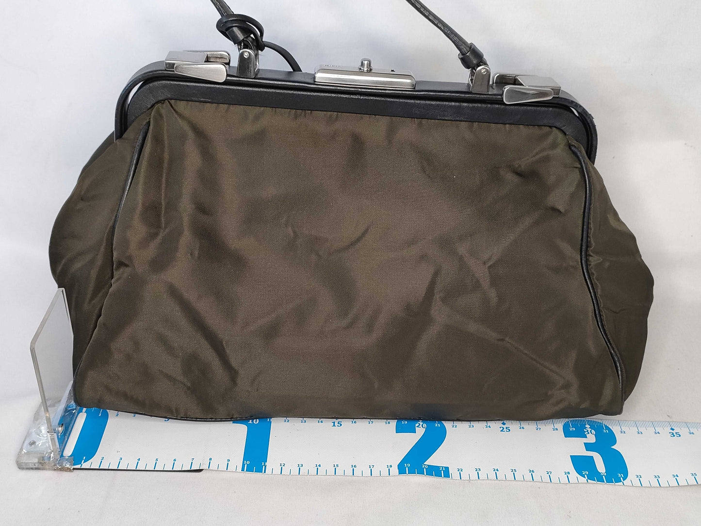 PRADA Nylon Prada PRADA Clasp Nylon Handbag Handbag