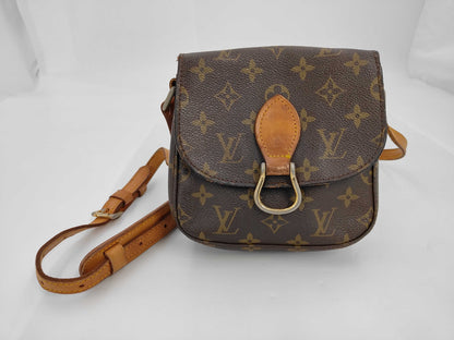 LOUIS VUITTON LV Monogram Saint-Cloud PM 822 Shoulder Bag