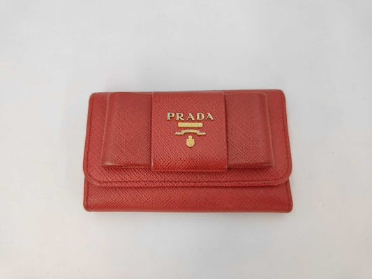 PRADA PRADA Ribbon Key Case Key Case/Key Holder