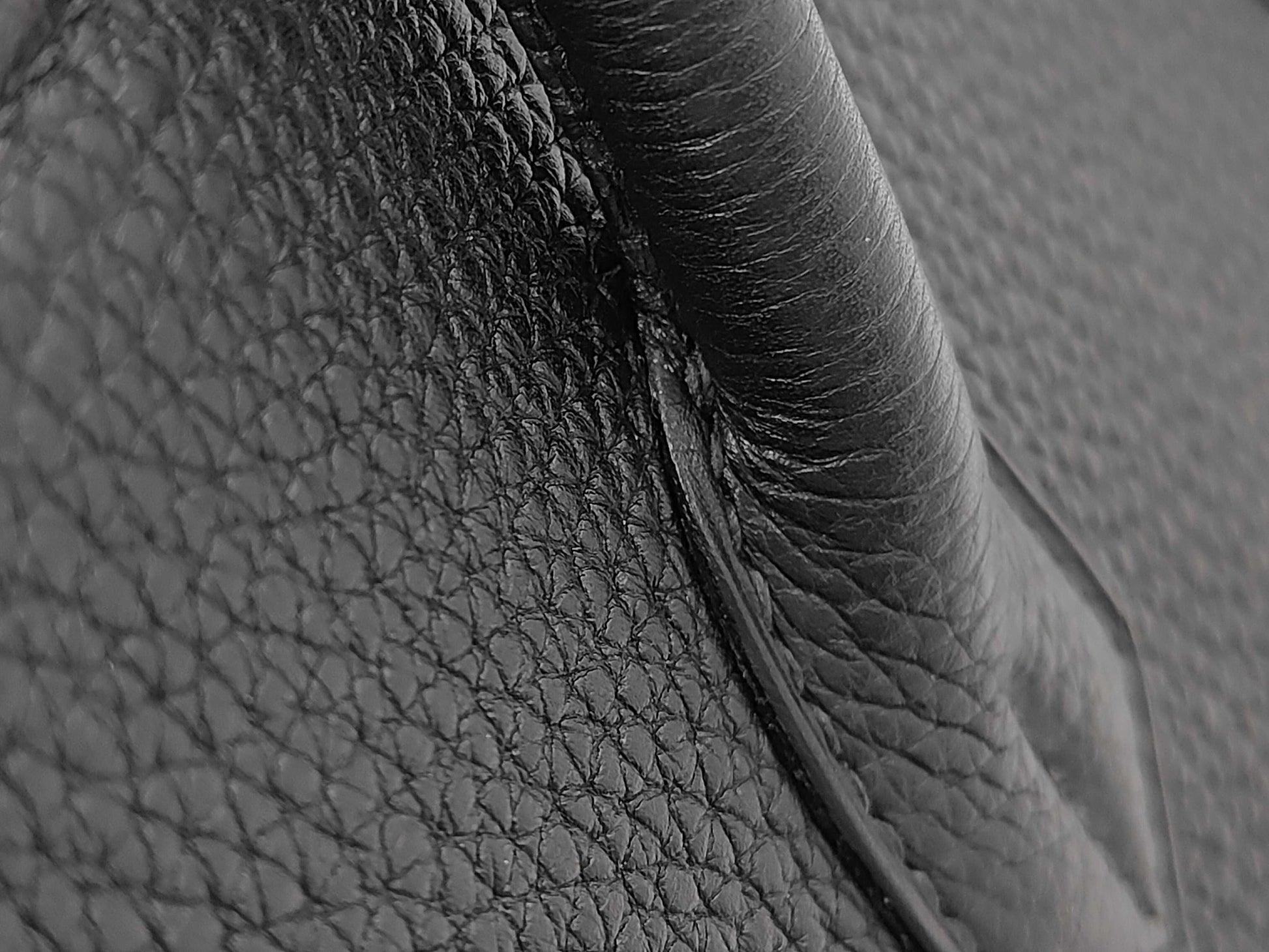 HERMES Birkin 35 Togo Black with Silver Hardware, □N Stamp, Handbag