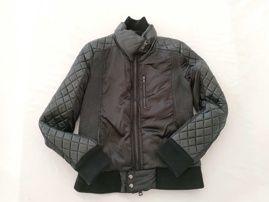 AKM Padded Leather Jacket