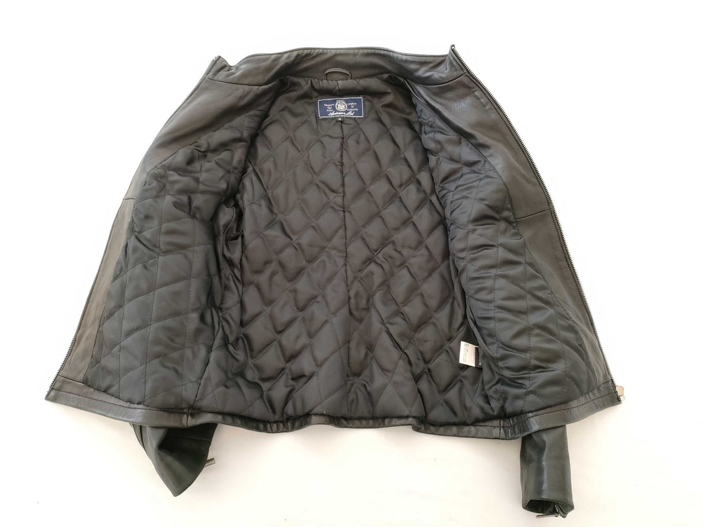 Avirex Leather Rider's Padded Jacket