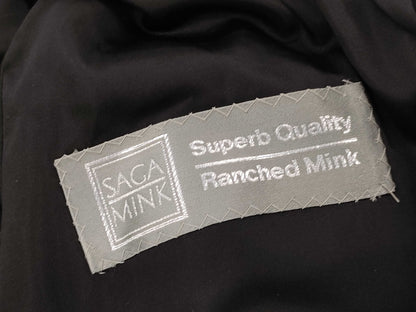 Saga Mink Fur Coat Size F Coat