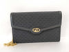 GUCCI GG Shoulder Bag, Micro GG Canvas, Black