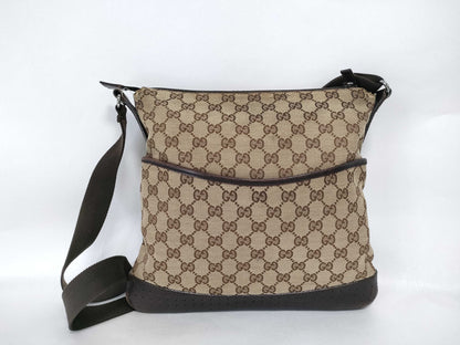 GUCCI GG Canvas Shoulder Bag Gucci GG Canvas Shoulder Bag