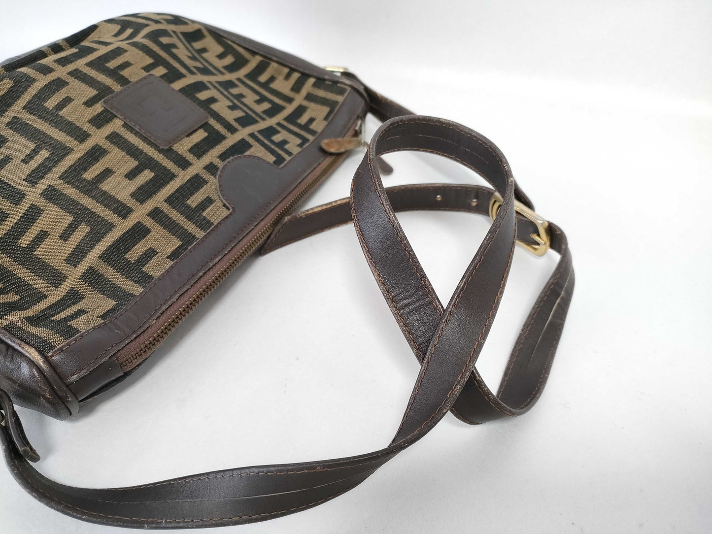 FENDI Zucca pattern shoulder bag Zucca pattern shoulder bag