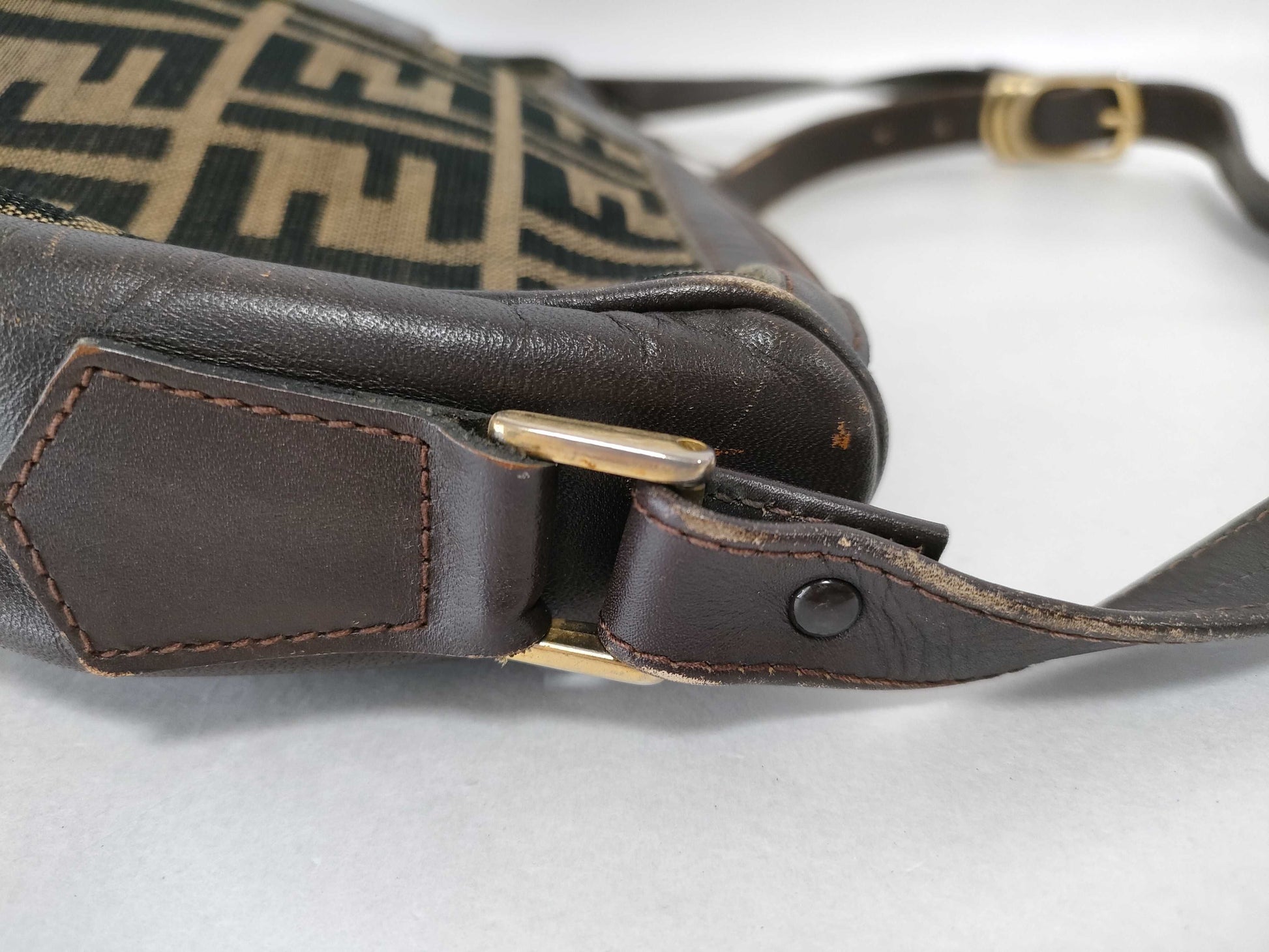 FENDI Zucca pattern shoulder bag Zucca pattern shoulder bag