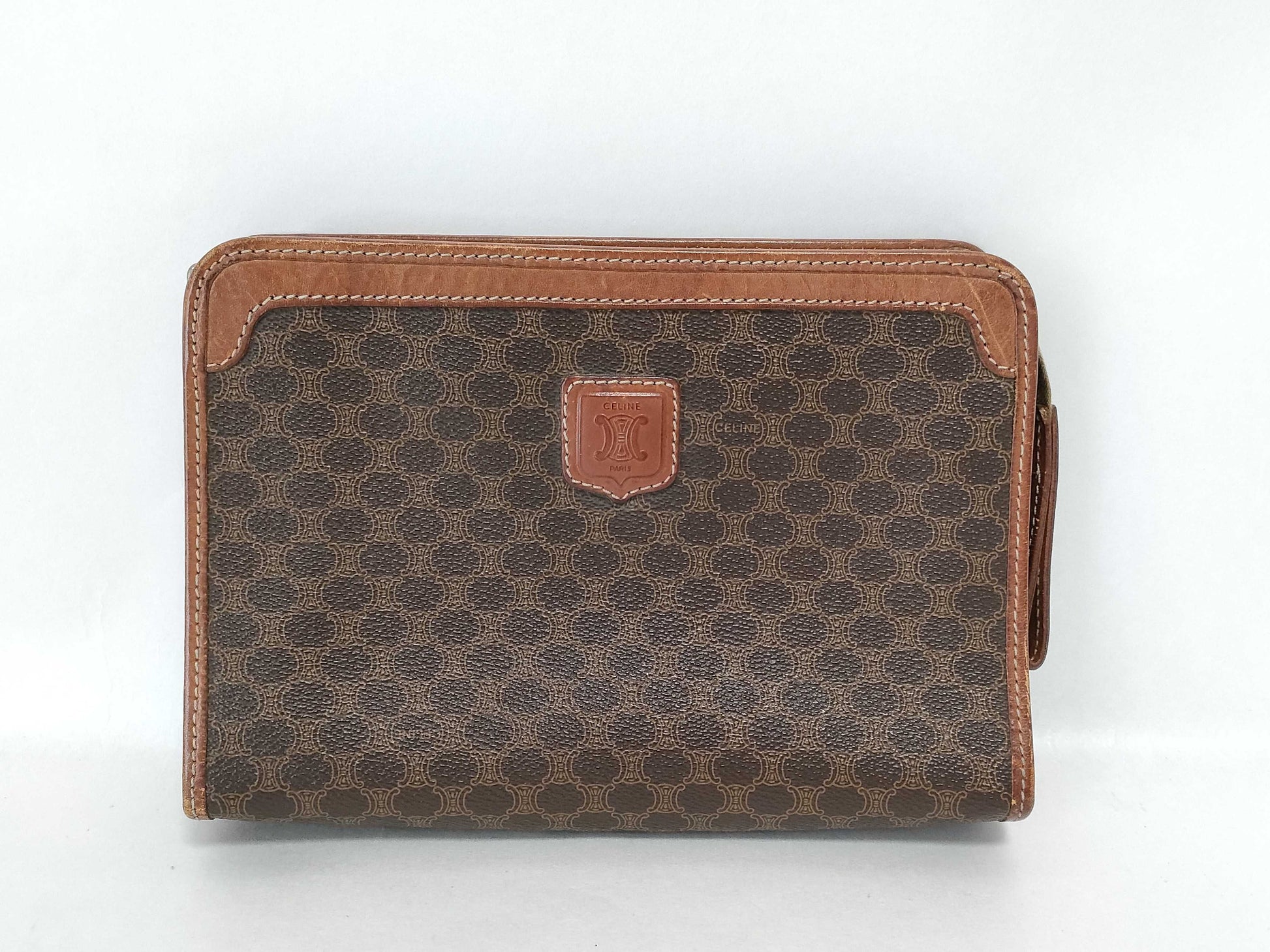 CELINE Macadam clutch bag