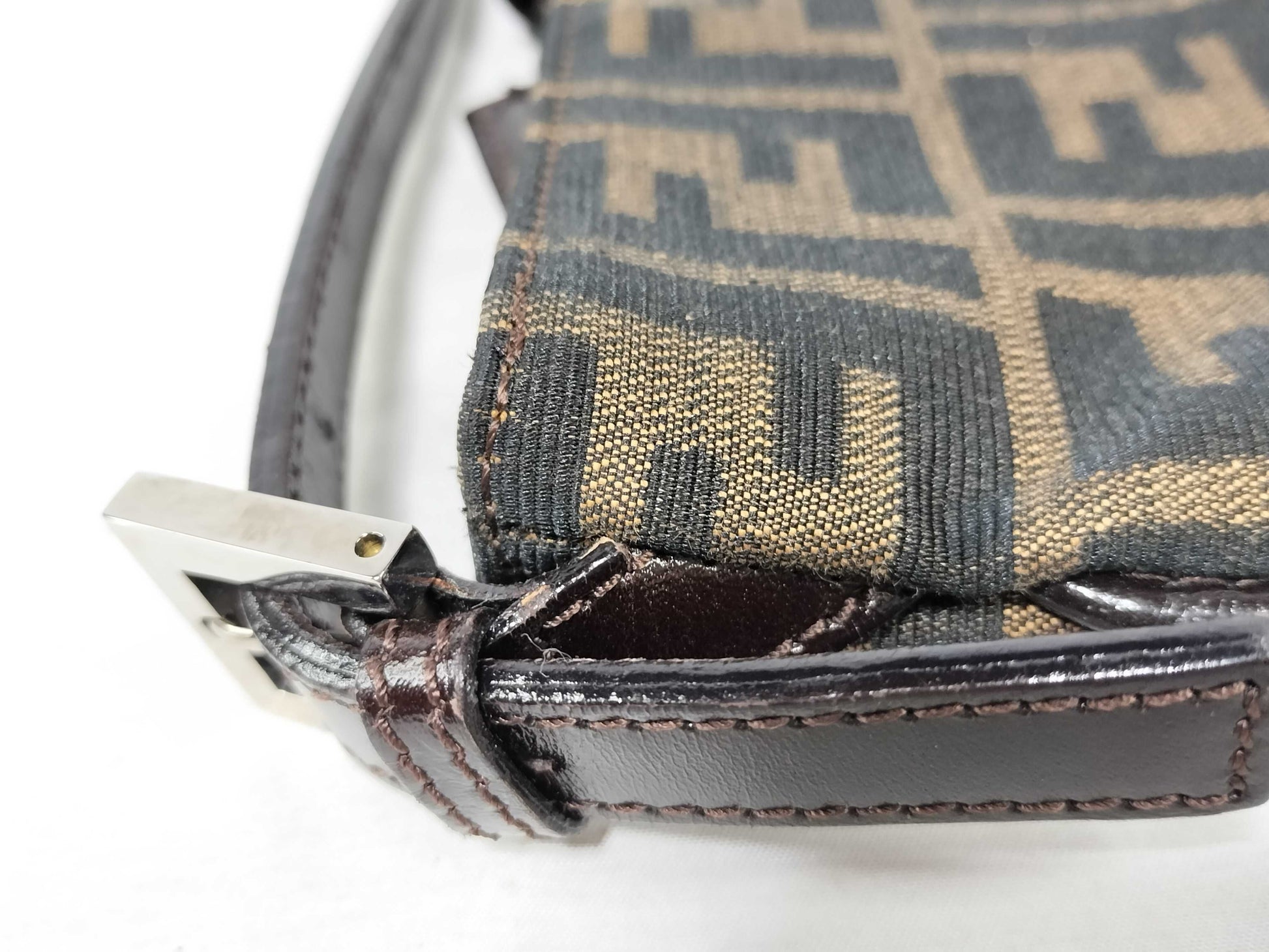 FENDI Zucca pattern Fendi Mamma Bucket Zucca shoulder bag