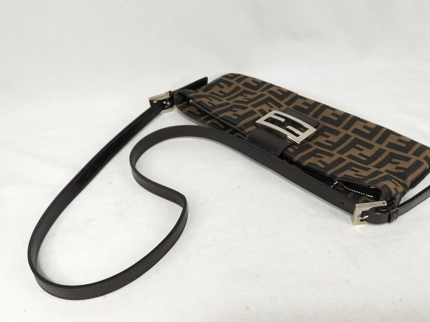 FENDI Zucca pattern Fendi Mamma Bucket Zucca shoulder bag