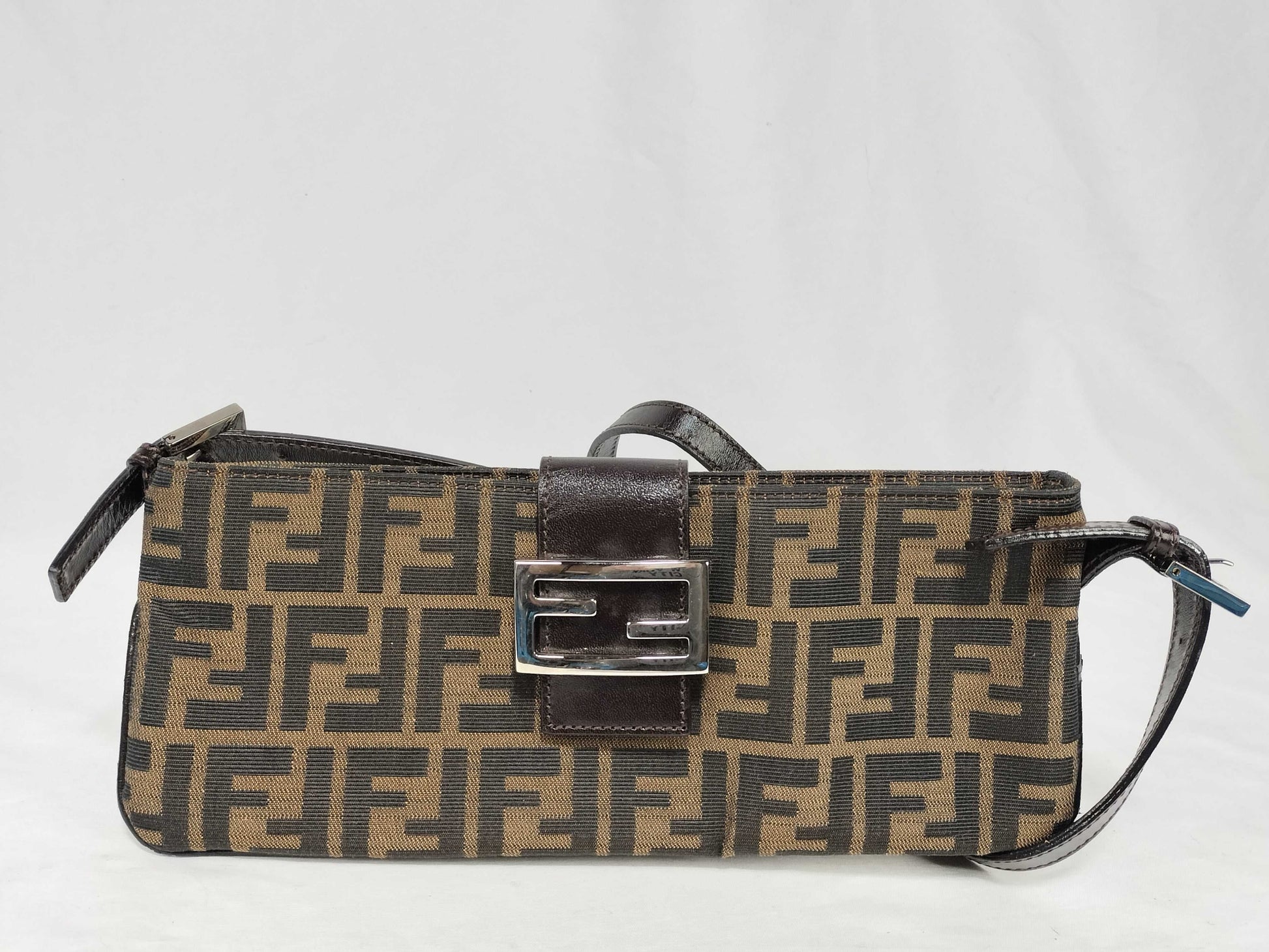 FENDI Zucca pattern Fendi Mamma Bucket Zucca shoulder bag