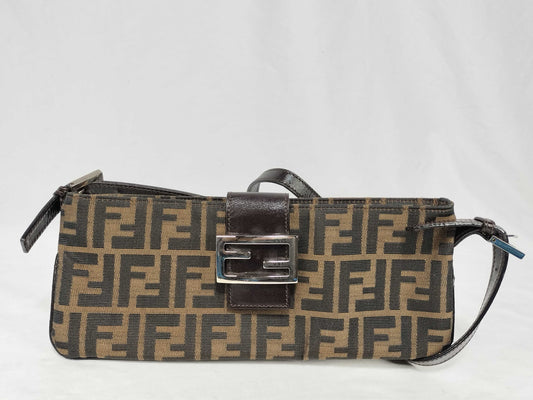 FENDI Zucca pattern Fendi Mamma Bucket Zucca shoulder bag