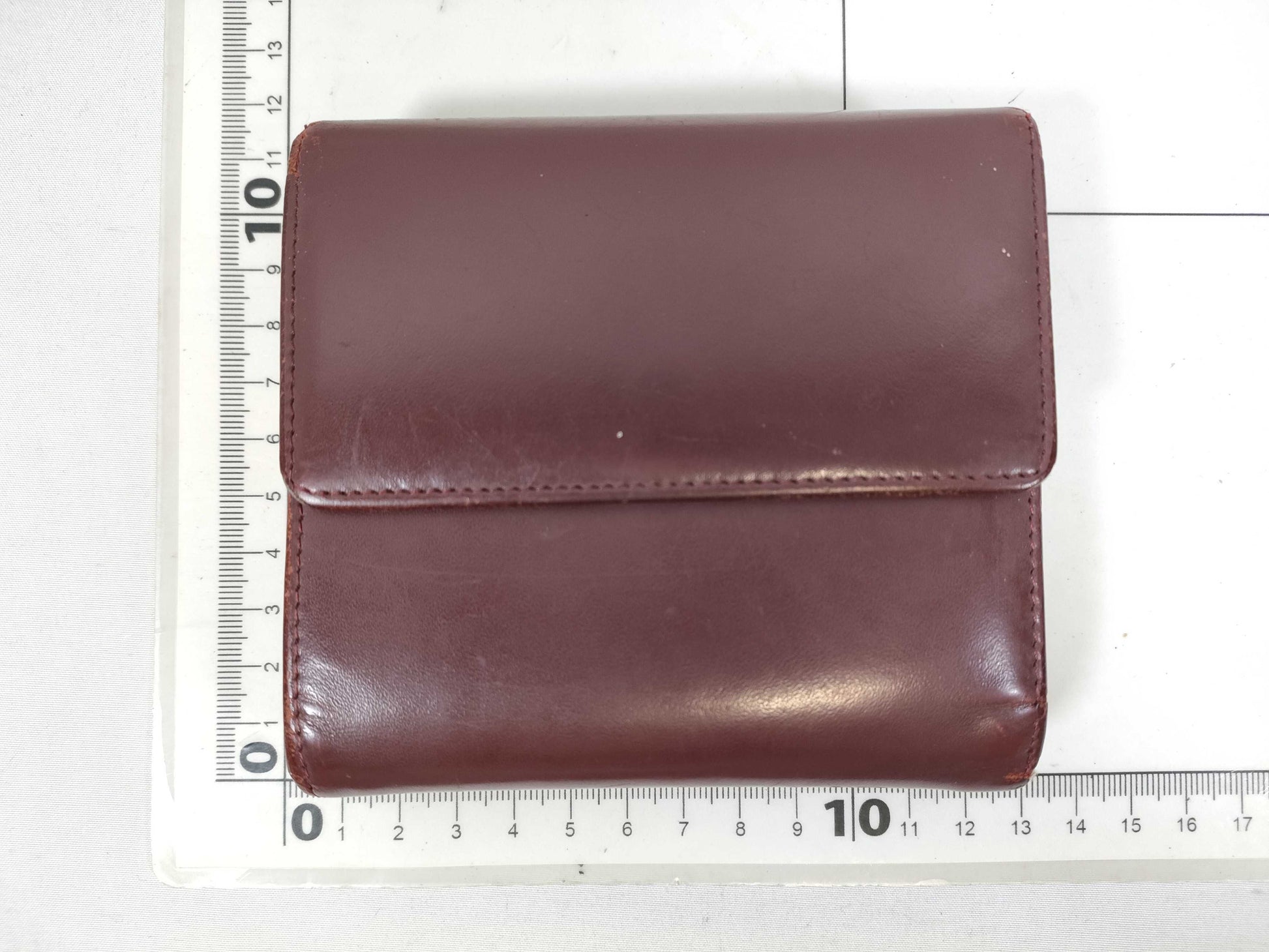 Cartier Must Cartier Wallet Must Line Bifold Leather Wallet