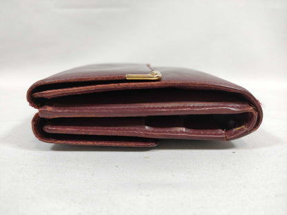 Cartier Must Cartier Wallet Must Line Bifold Leather Wallet