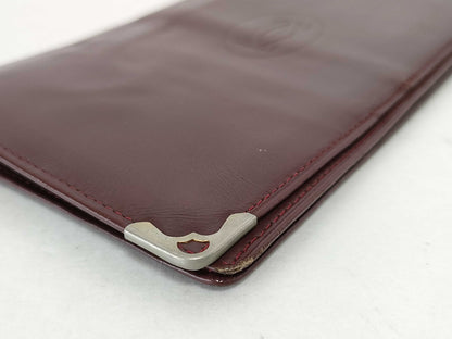 Cartier Must Line Leather Long Wallet