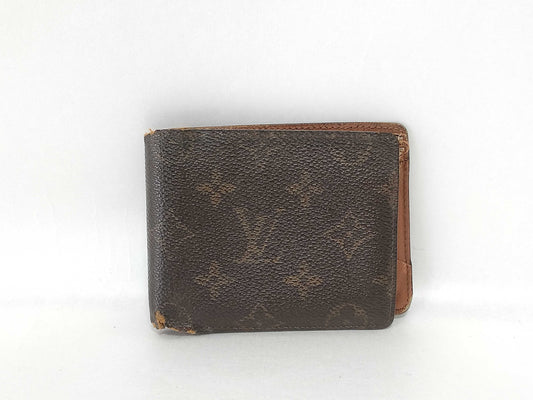 LOUIS VUITTON Monogram Louis Vuitton Wallet Monogram Bifold Wallet