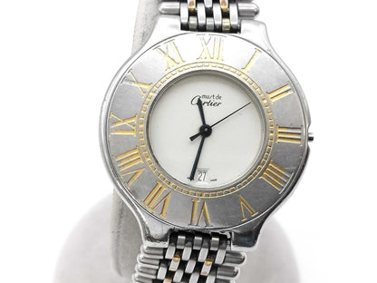 Cartier Must 21 126000P 009*02 Quartz Unmoving Boys' Watch