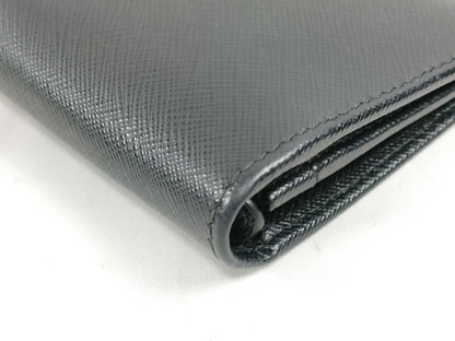 PRADA PRADA 1MV025 Saffiano Black Wallet