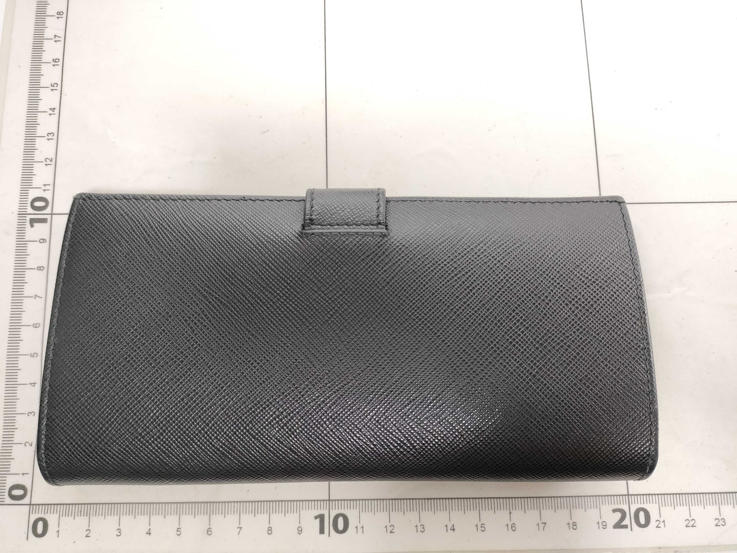 PRADA PRADA 1MV025 Saffiano Black Wallet