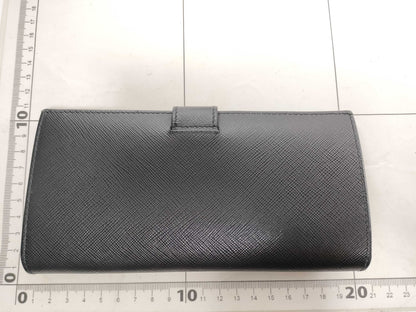 PRADA PRADA 1MV025 Saffiano Black Wallet