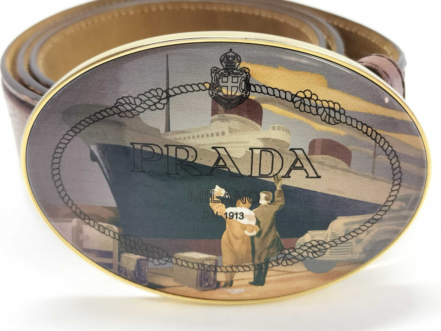 PRADA Belt PRADA Oval 80 Belt