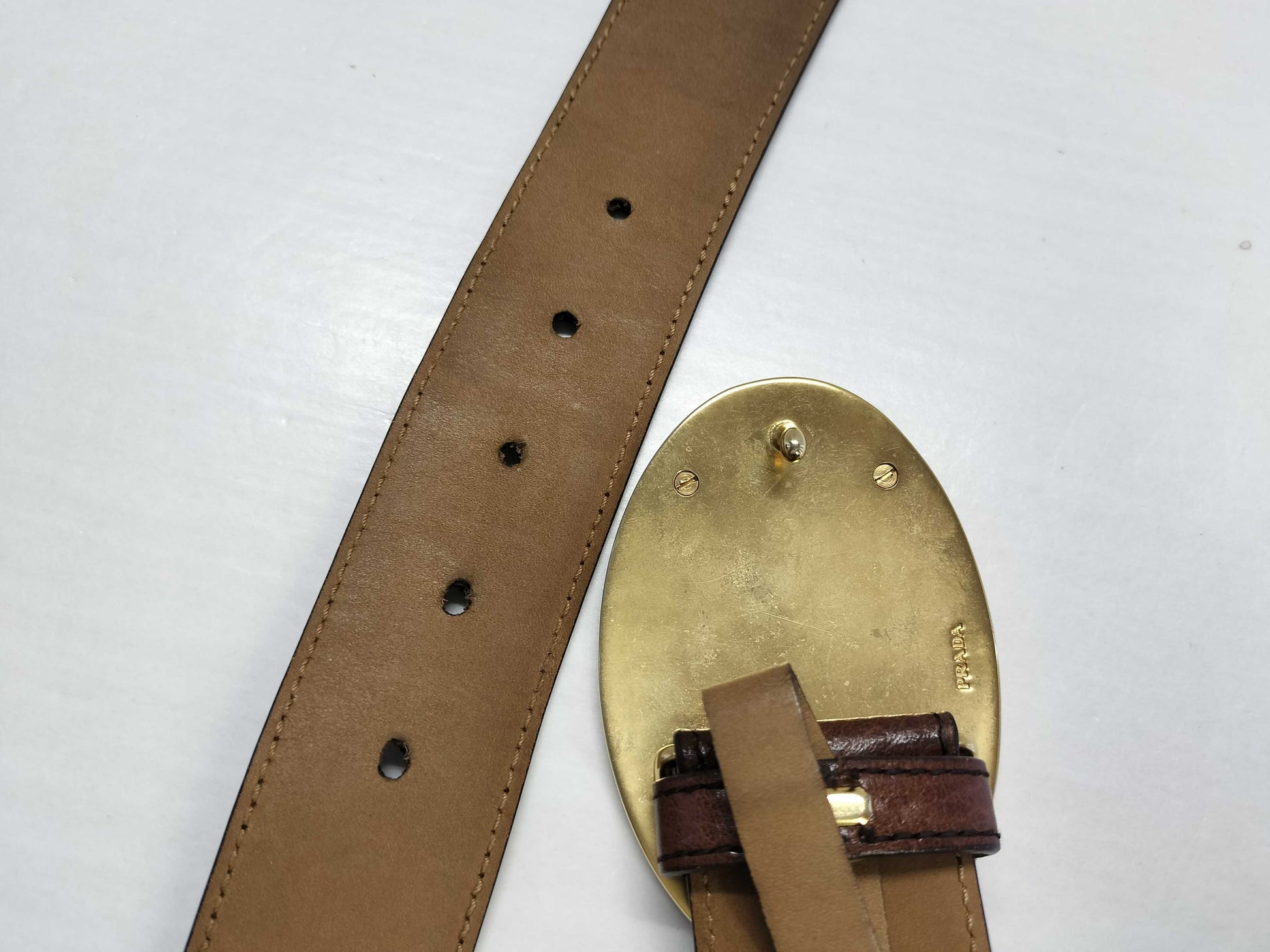 PRADA Belt PRADA Oval 80 Belt
