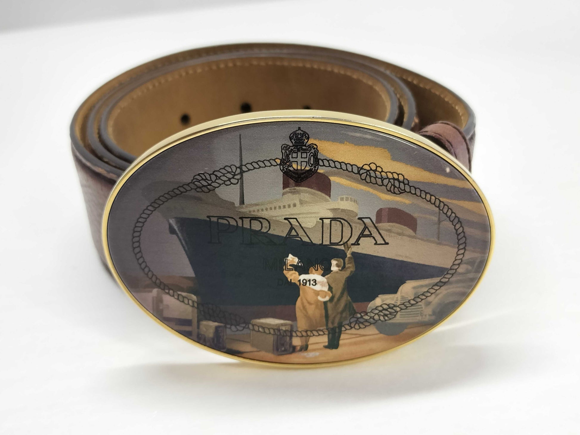 PRADA Belt PRADA Oval 80 Belt