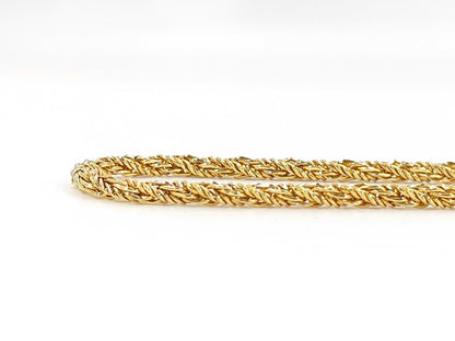 Dior Twisted Rope Necklace, Gold