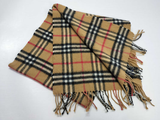 BURBERRY 60% Cashmere Scarf