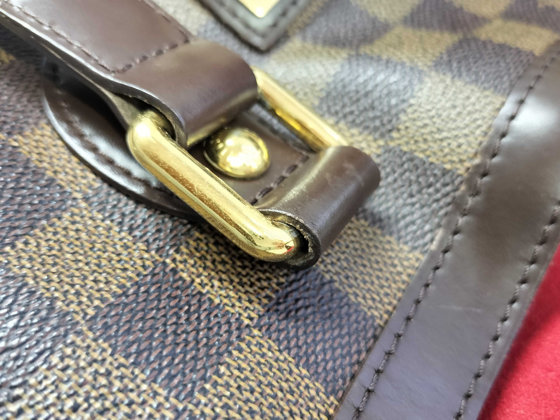 LOUIS VUITTON Damier Bag LV Hampstead PM N51205 MI2017 Handbag