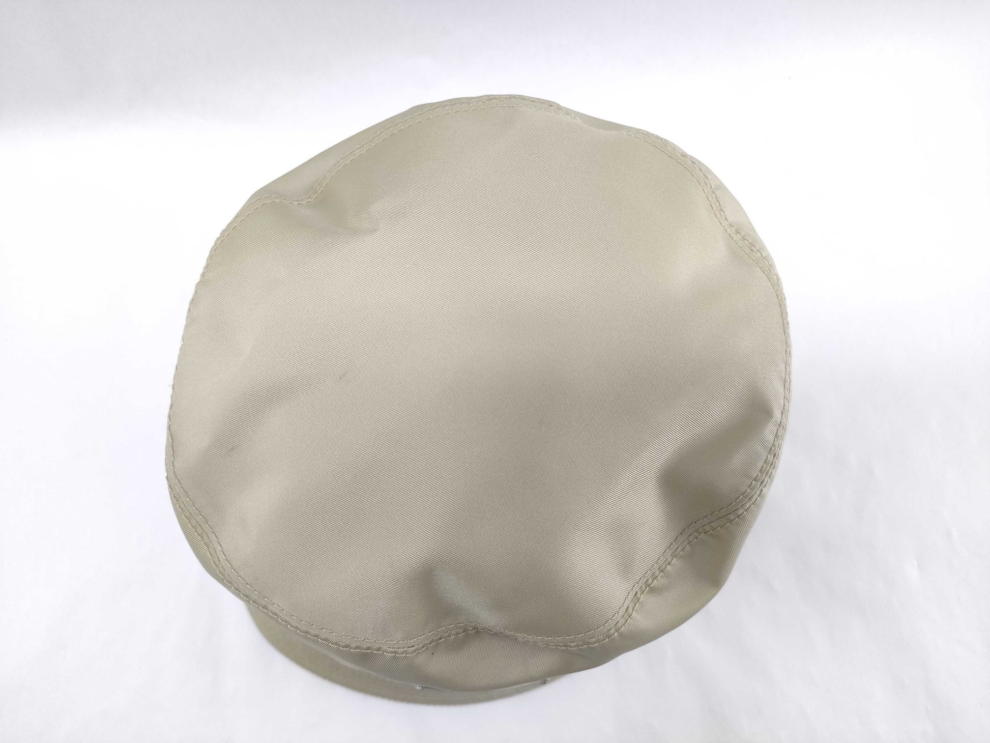 PRADA Prada Bucket Hat Beige/Nylon 1HC137 Size: M Other Accessories