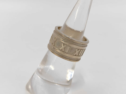 Tiffany & Co. Atlas Ring, SV925, 9.3g 