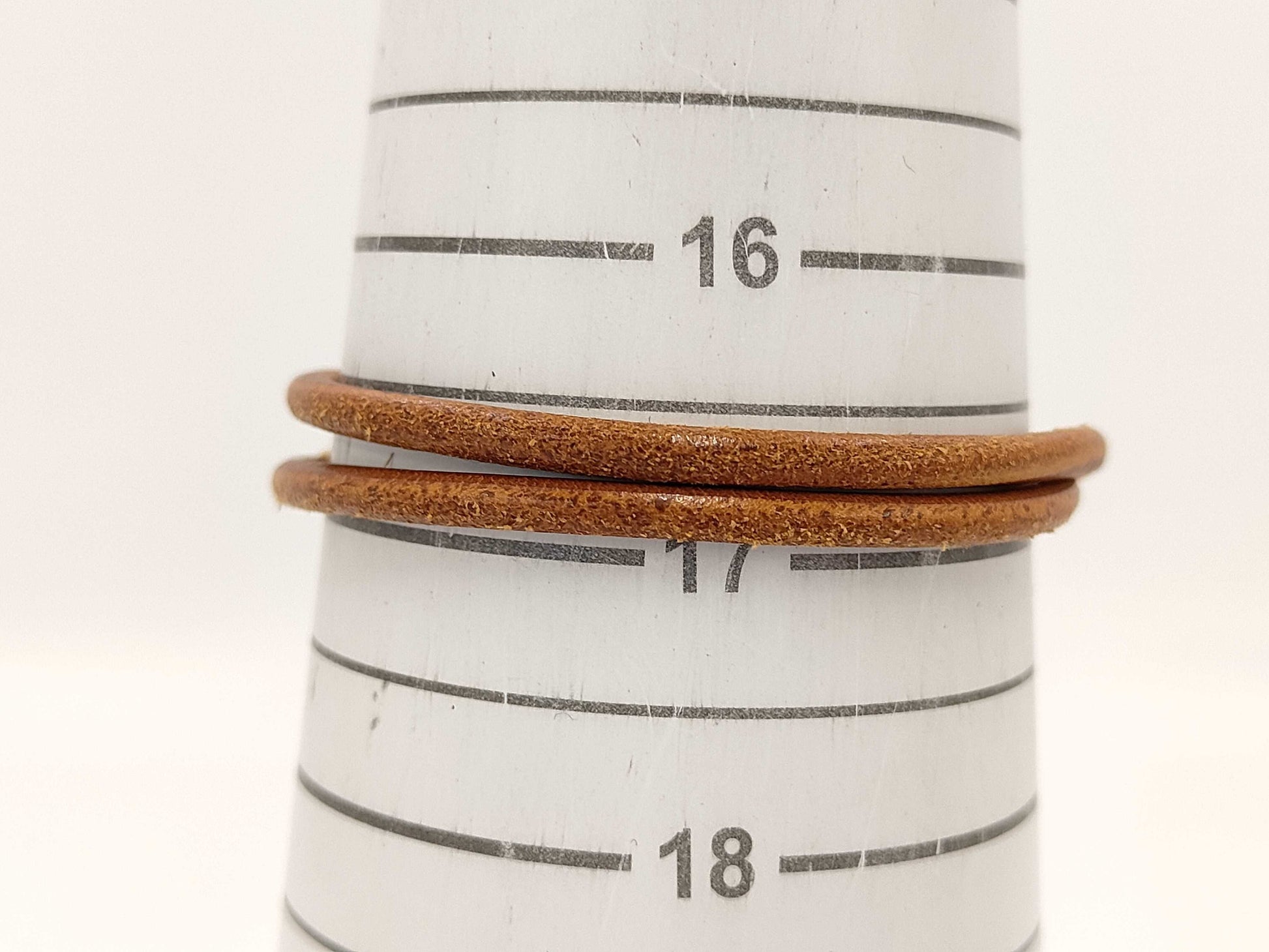 HERMES Hermes Jumbo Leather GD Choker Bracelet Bracelets & Bangles