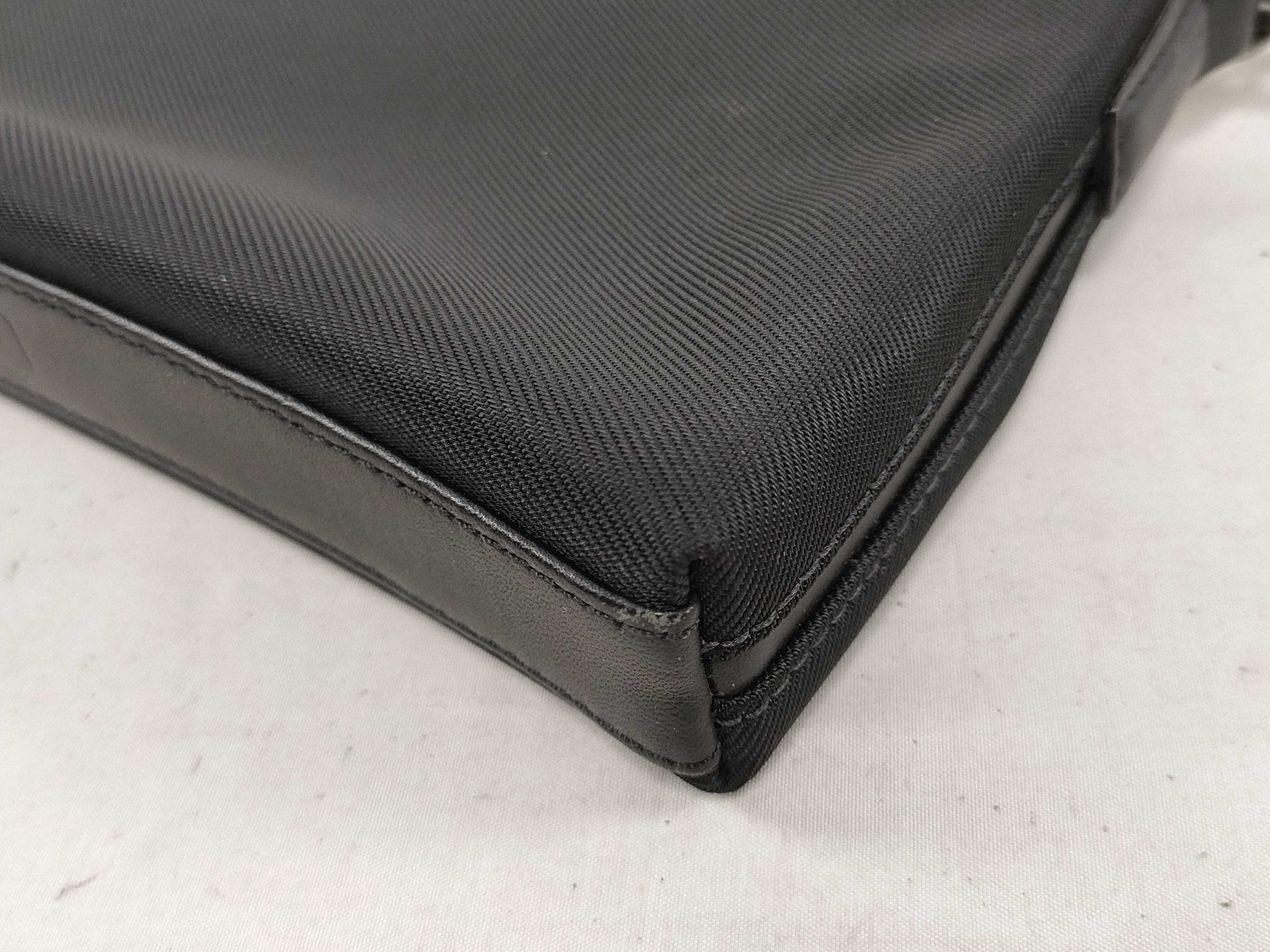 COACH Accessory Pouch Handbag Nylon Leather Pouch