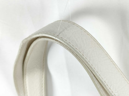 BURBERRY Mini Tote Handbag Nova Check Two-Tone Leather Tote Bag