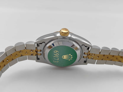 ROLEX 69173G S543794 Champagne Dial Jubilee Bracelet Women's Watch