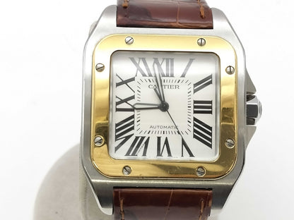 Cartier Santos 100 W20072X7 2656 788089CE Automatic Men's Watch