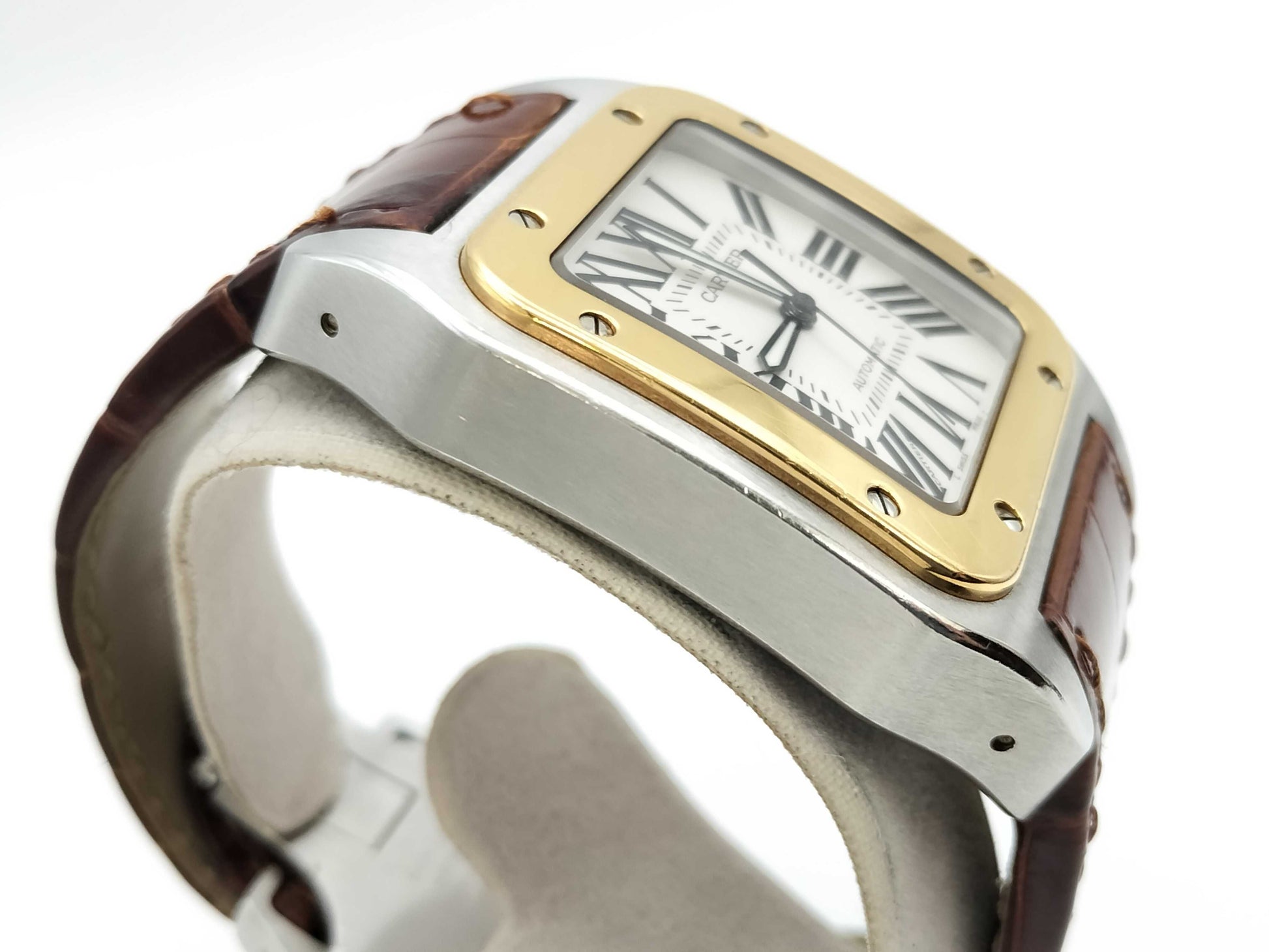 Cartier Santos 100 W20072X7 2656 788089CE Automatic Men's Watch