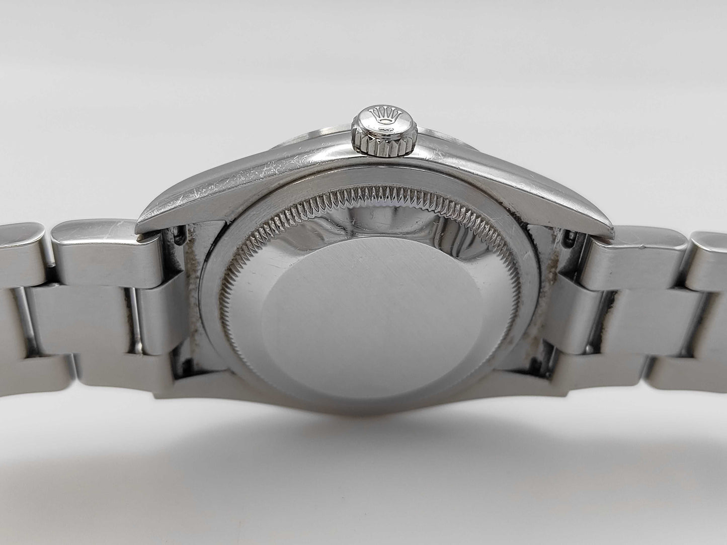 ROLEX 114270 Z493846 Black Dial Oyster Bracelet Men's Watch