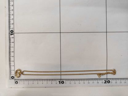 Dior CD logo necklace