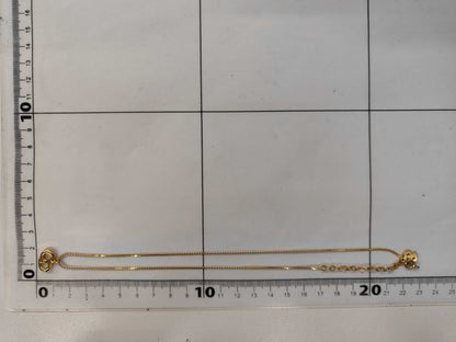 Dior CD logo necklace