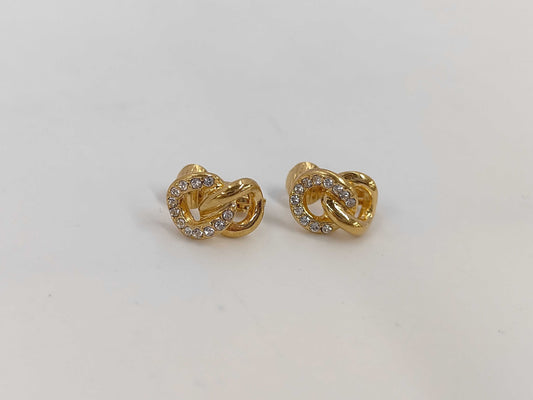 Dior Rhinestone Earrings