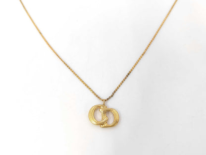 Dior logo necklace necklace