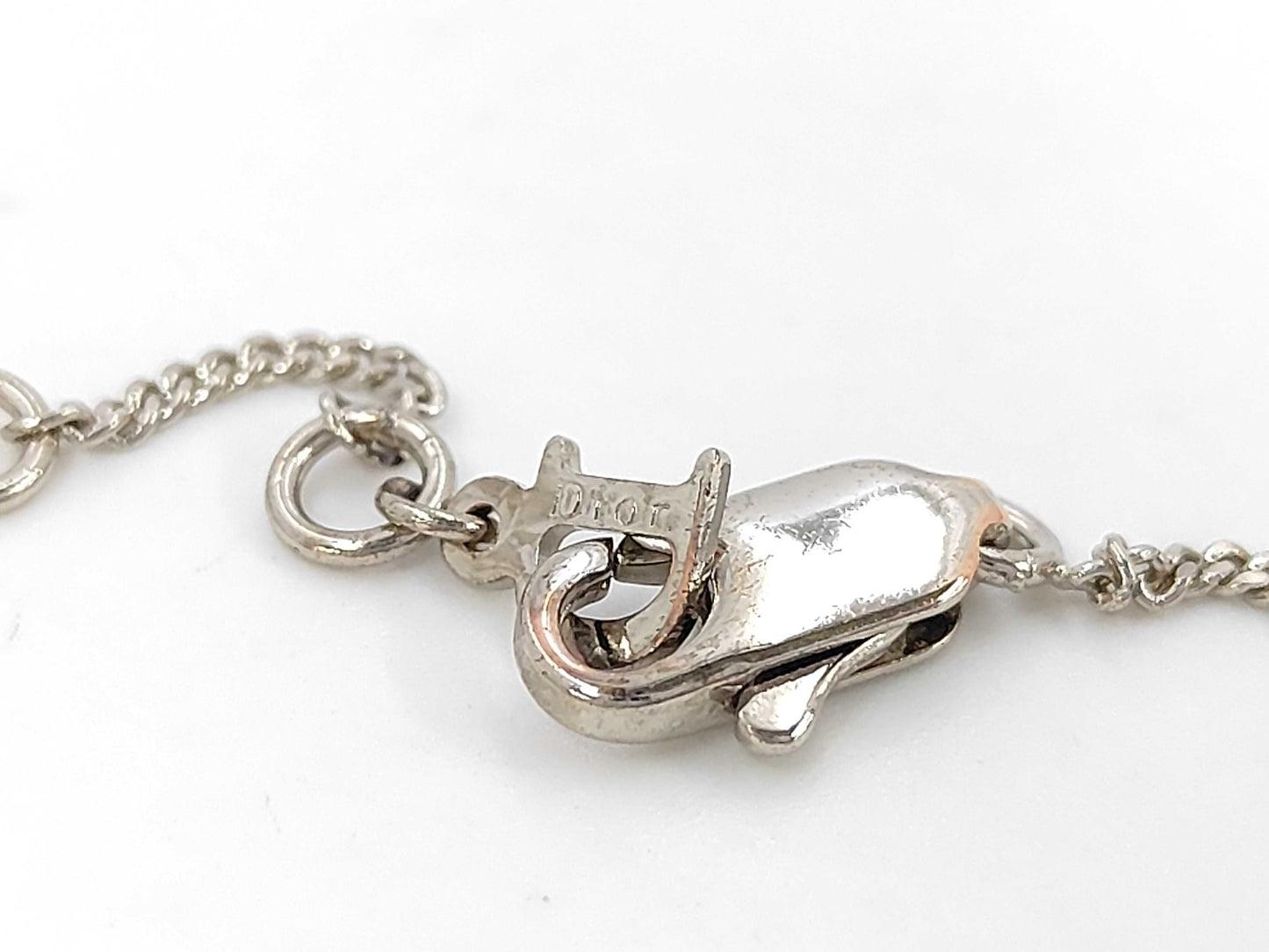 Dior Silver Logo Bracelet Bracelet Bangle